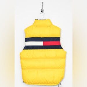 Tommy Hilfiger Yellow Puffer Vest
